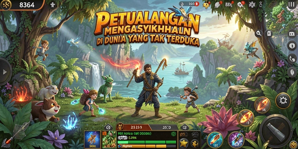 Gameplay 8364 menampilkan petualangan seru di dunia yang penuh tantangan.