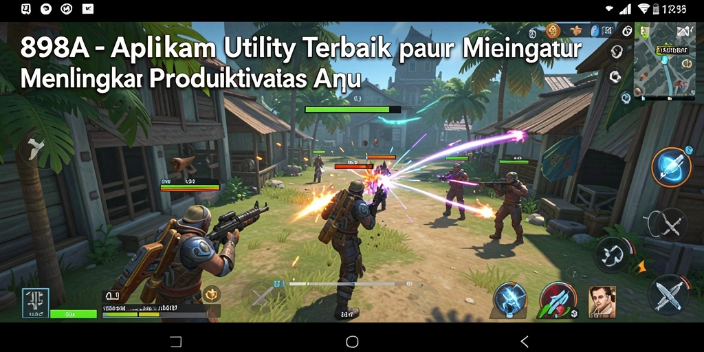 Tampilan antarmuka 898A yang sederhana dan intuitif.