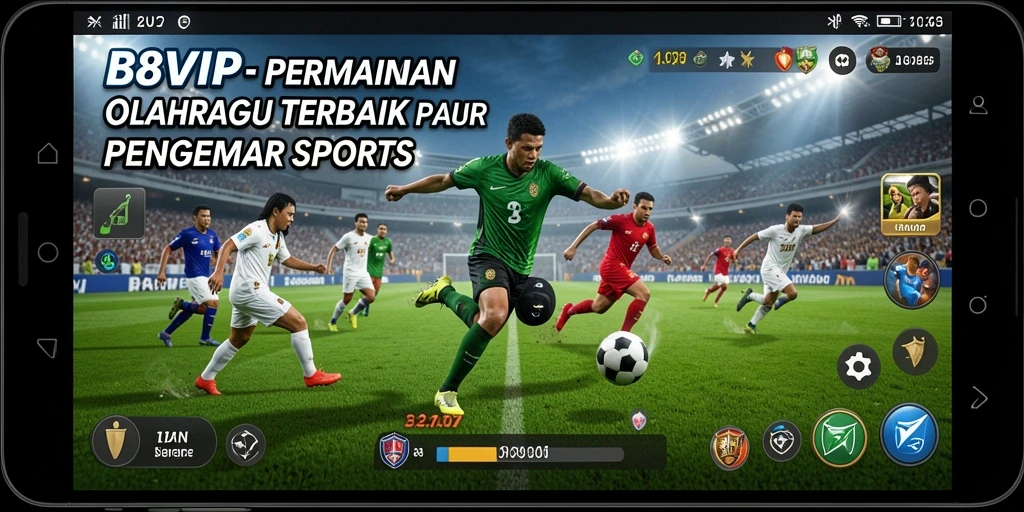 Tampilan gameplay menarik yang menunjukkan aksi olahraga seru di B8VIP.