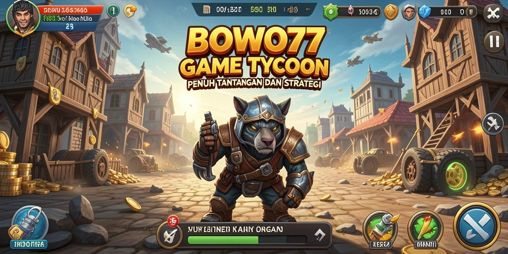 Tampilan gameplay BOWO77 yang menarik dan strategis.