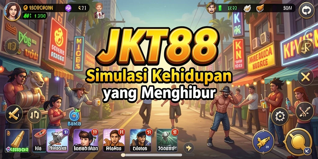Tampilan gameplay JKT88 yang menarik dan interaktif.