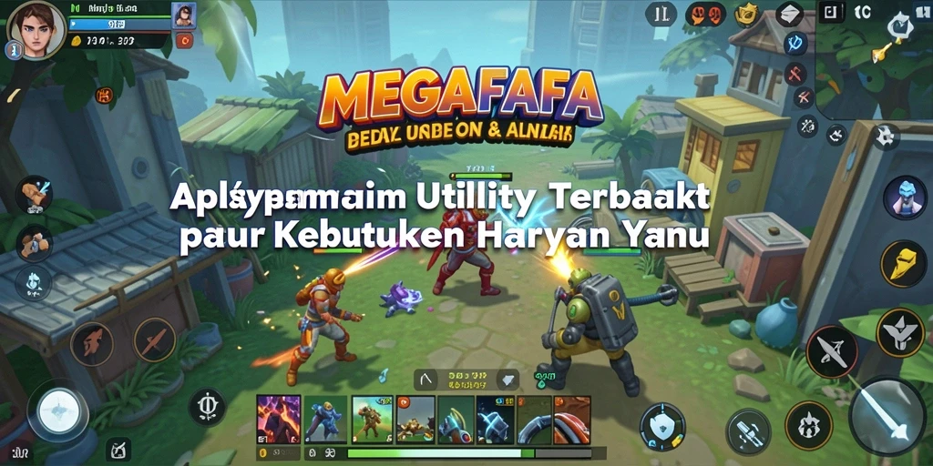 Tampilan utama MEGAFAFA yang memudahkan navigasi dan penggunaan.