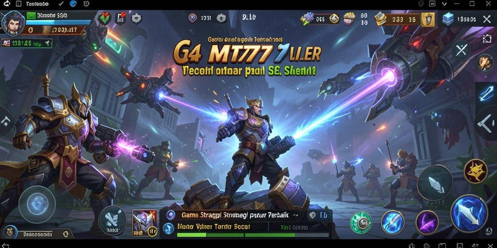Tampilan gameplay MT777 yang seru dan strategis.