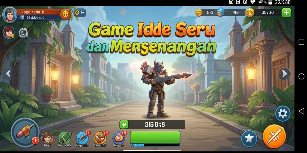 Screenshot utama RI188 menampilkan gameplay Idle yang menarik dan sederhana.