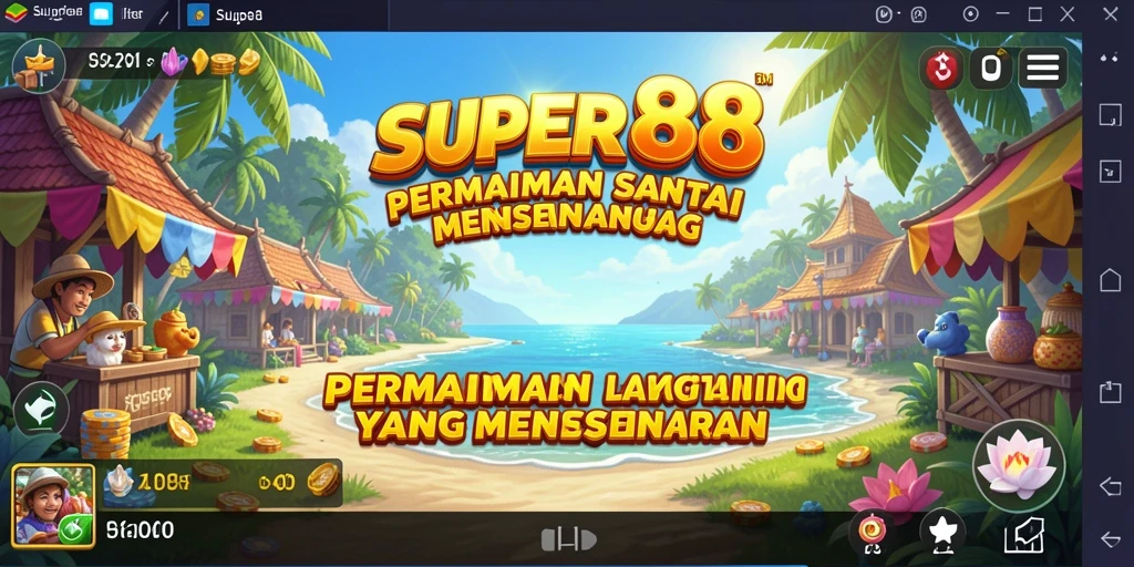 Screenshot menampilkan gameplay SUPER88 yang seru dan menghibur.