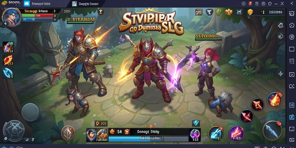 Tampilan utama gameplay SVIP9 dengan strategi mendalam.