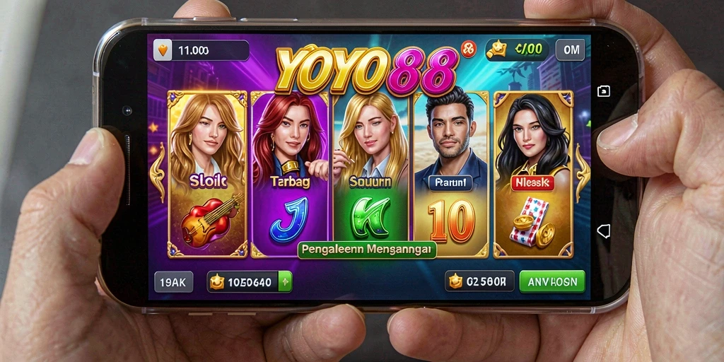 Tampilan gameplay seru dan menarik dari YOYO88 dalam permainan Slot.
